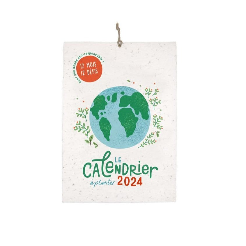 Calendrier 2024 à planter Growing Paper - Planète