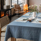 Magic Linen, Nappe en lin 150x250 - Gray Blue