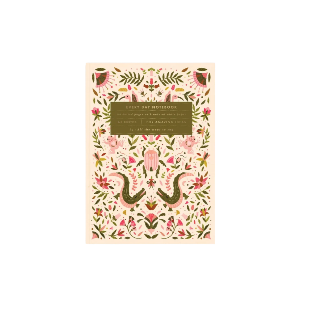 All The Ways To Say, Carnet A5 - Pink Croco