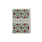 Paper Mirchi, Carte - Carreaux floraux sauge