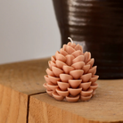 La Casa des Bougies, Bougies Pomme de pin - Beige