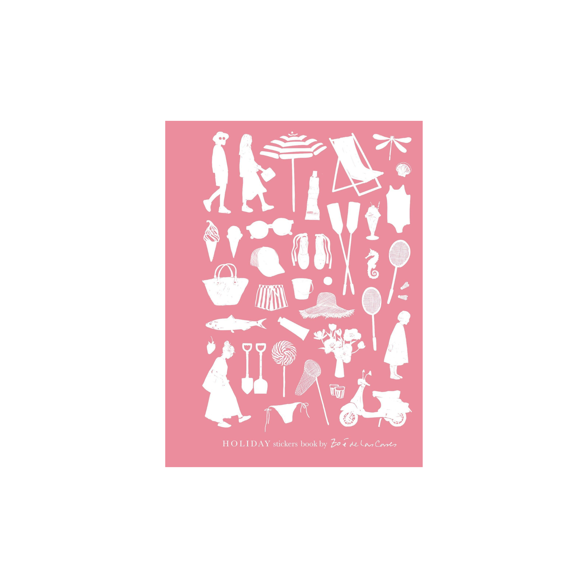 Zoé de Las Cases, Carnet de Stickers - Holiday