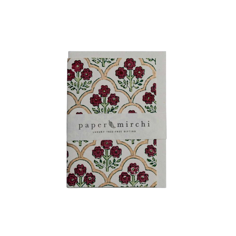 Paper Mirchi, Carte - Treillis cerise