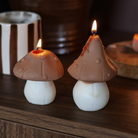 La Casa des Bougies, Bougies champignons bombé - Beige