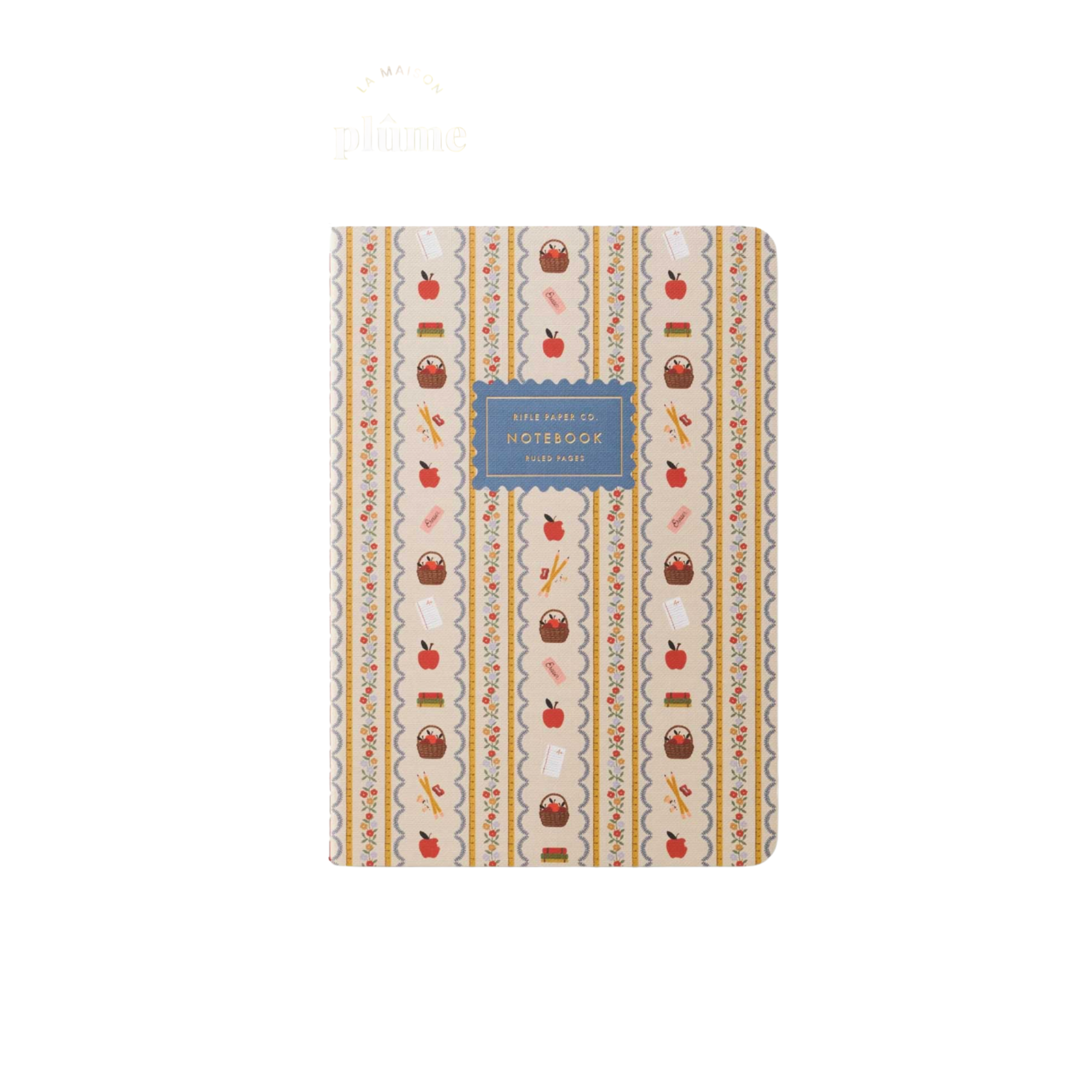 Rifle Paper Co, Carnet de note - Schoolhouse Beige