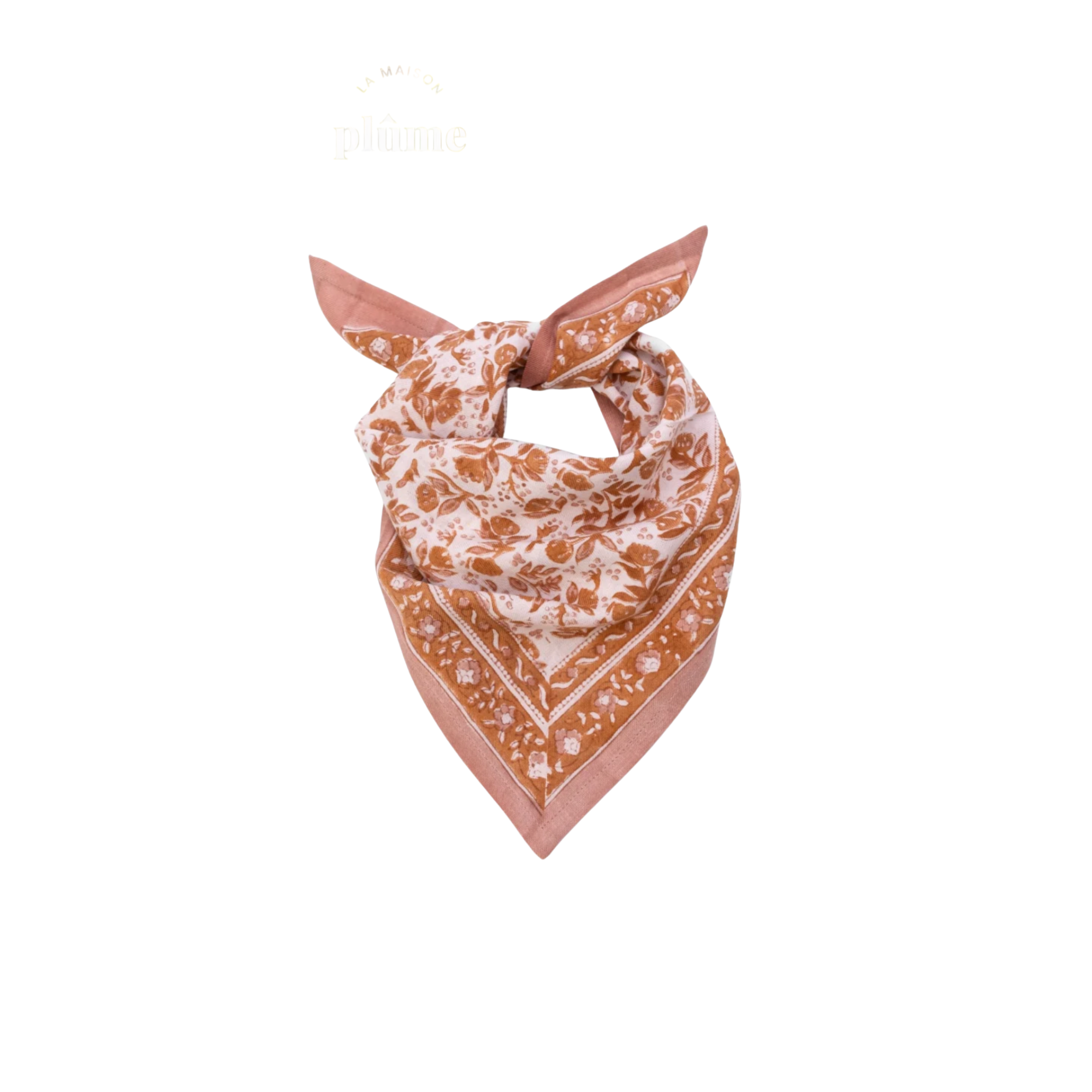 Bindi Atelier, Petit Foulard Indien - Mayli havane