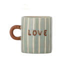 Bloomingville , Mug - Cherish Bleu