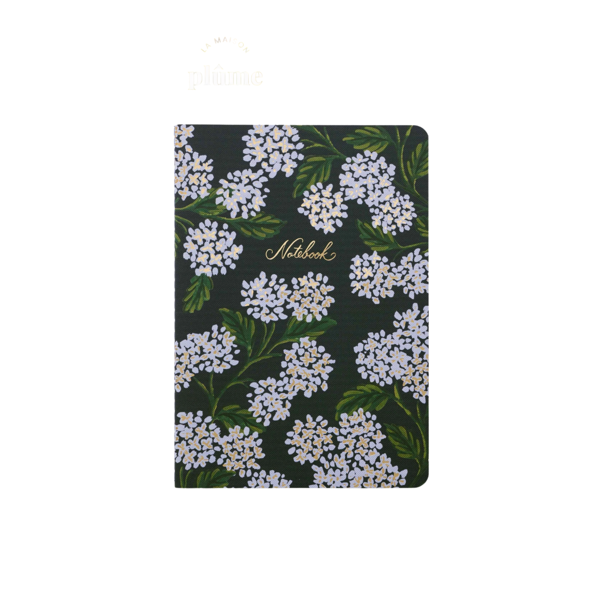 Rifle Paper Co, Carnet de note - Hortensia Noir