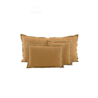 Haomy, Housse de coussin - Seoni Tabac - Carré 45 x 45 cm