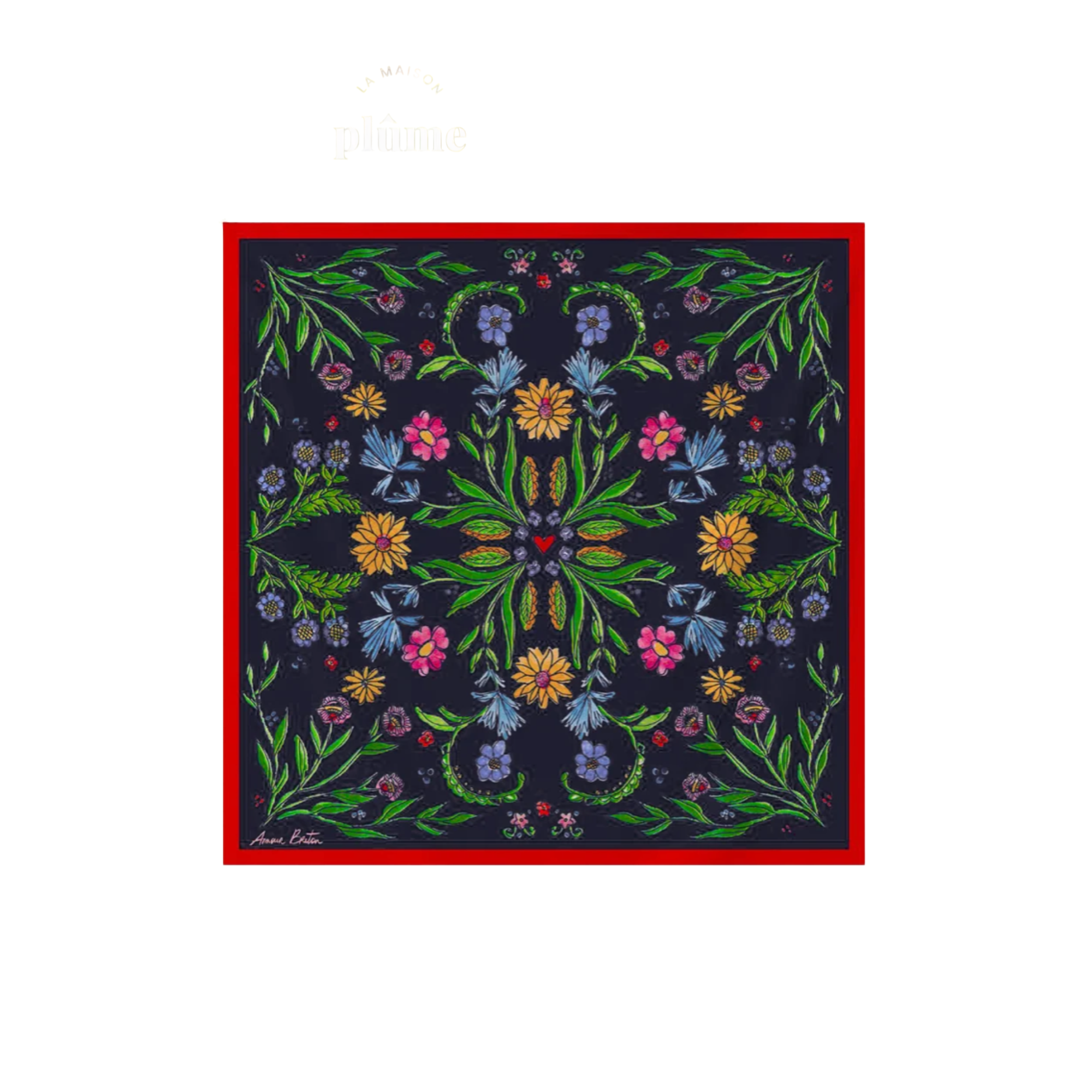 Foulard Amour Breton - Dentelle