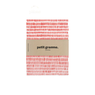 Carnet de Poche, Petit Gramme - Petits traits rouges