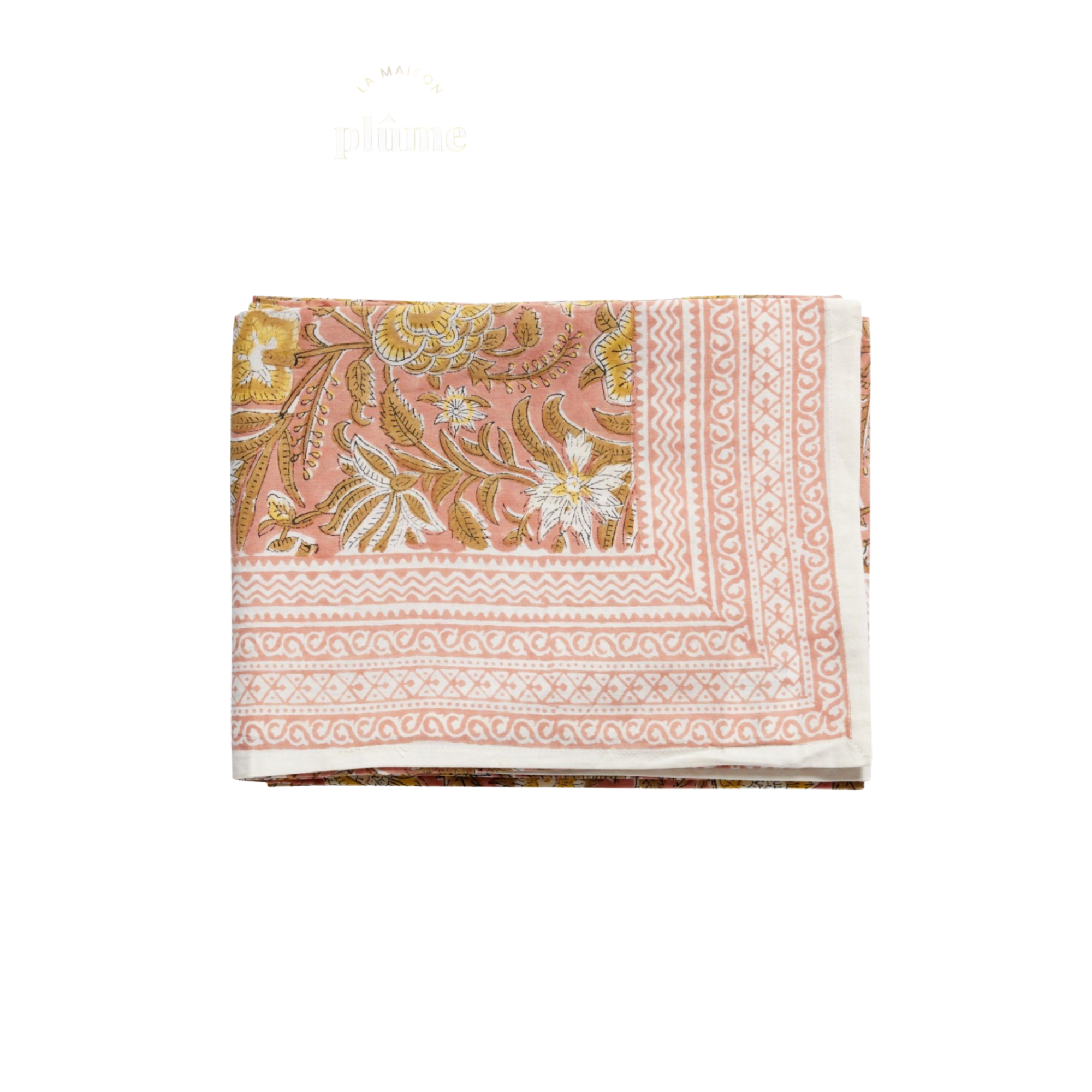 Bonheur du jour, Nappe rectangle 170x250 - Nerhu Pink
