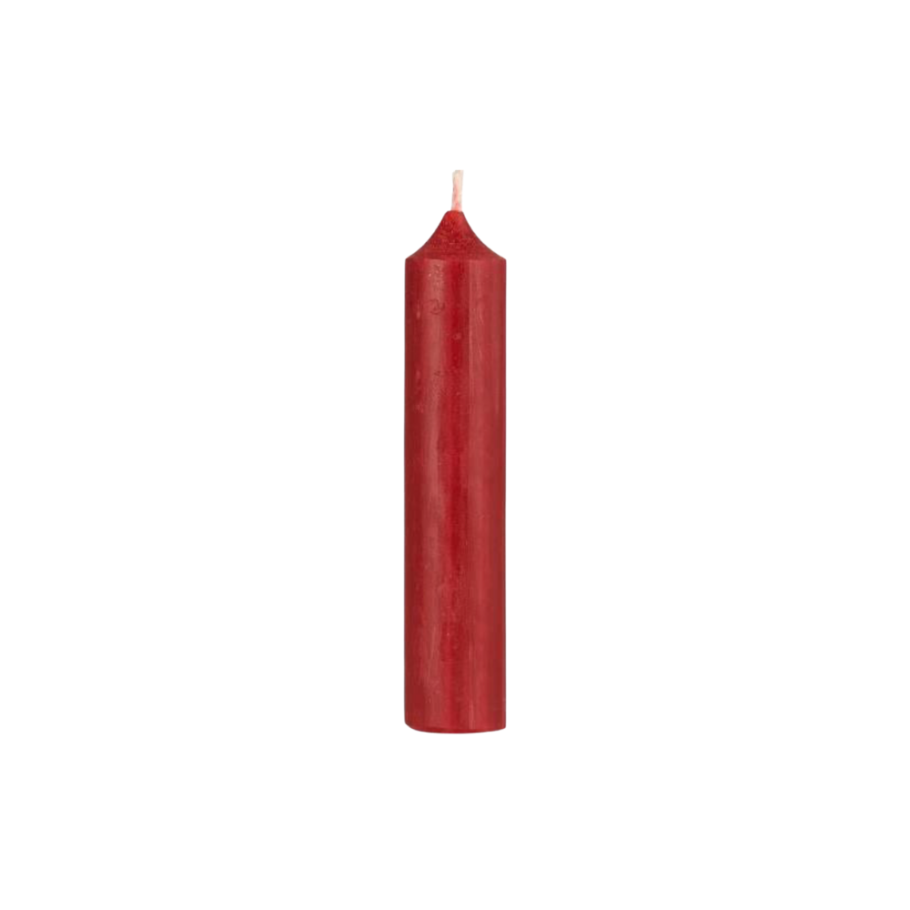Wildflowers by Floriette, Lot de 5 petites bougies - Rouge