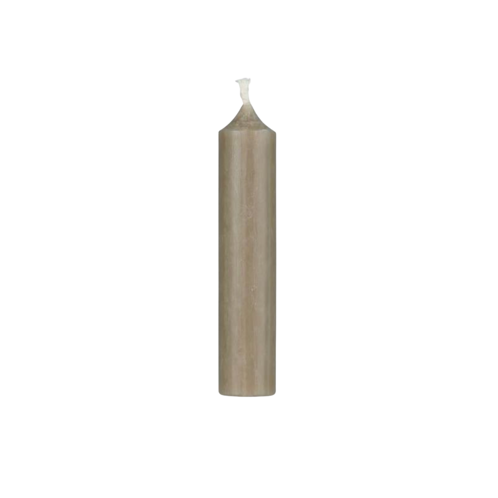 Wildflowers by Floriette, Lot de 5 petites bougies - Taupe