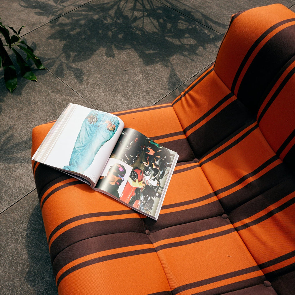 Lazy Lounge Chair Outdoor HK Living - Retro