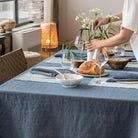 Magic Linen, Nappe en lin 150x250 - Gray Blue