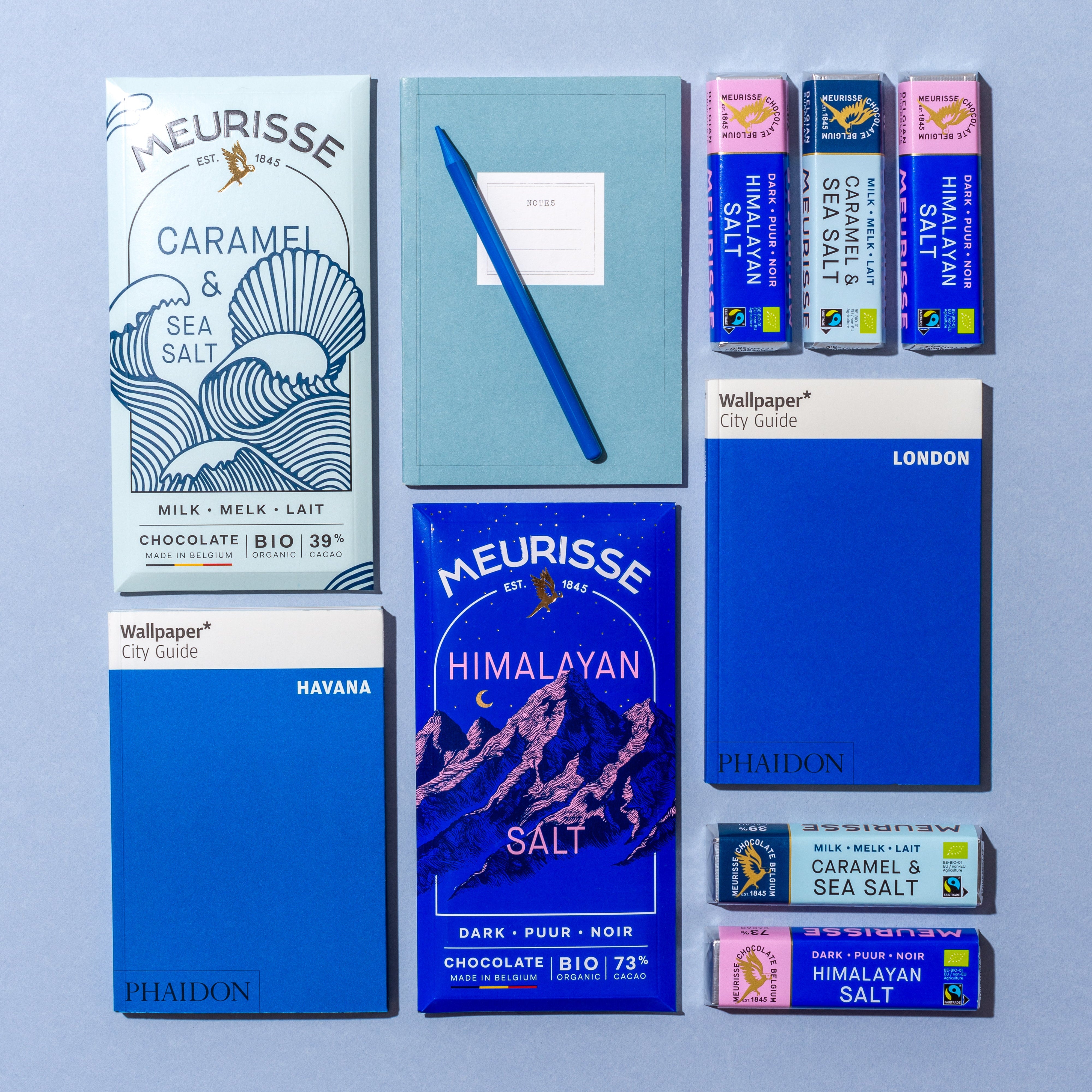 Meurisse, Chocolat au lait - Caramel et Sel de mer