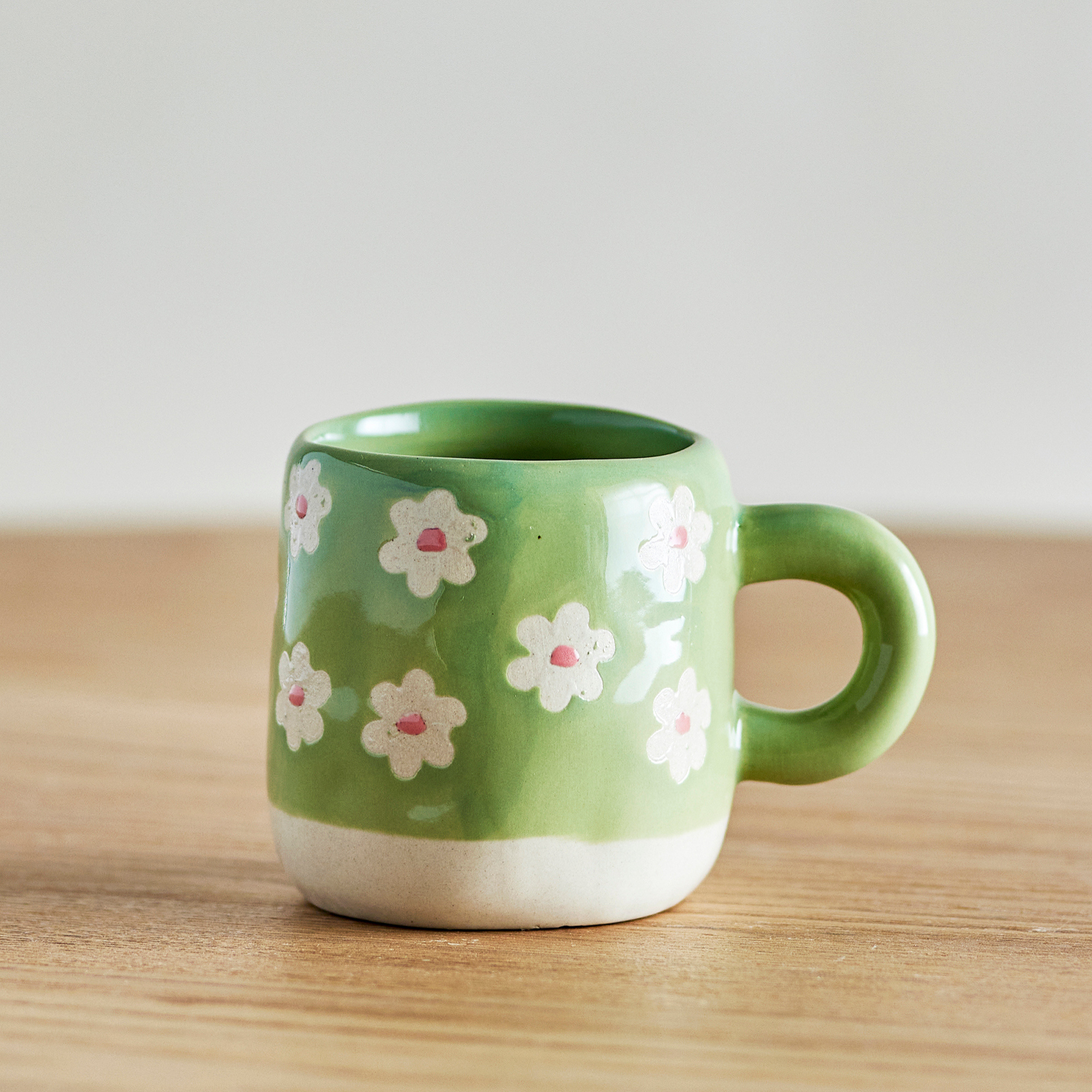Bloomingville , Mug - Millie Fleurs Vert