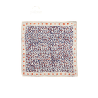 Bonheur du jour, Petit Foulard - Léopard Beige Marine