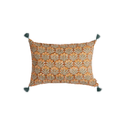 Bonheur du jour, Housse de coussin 50x35 - Mahal Bronze