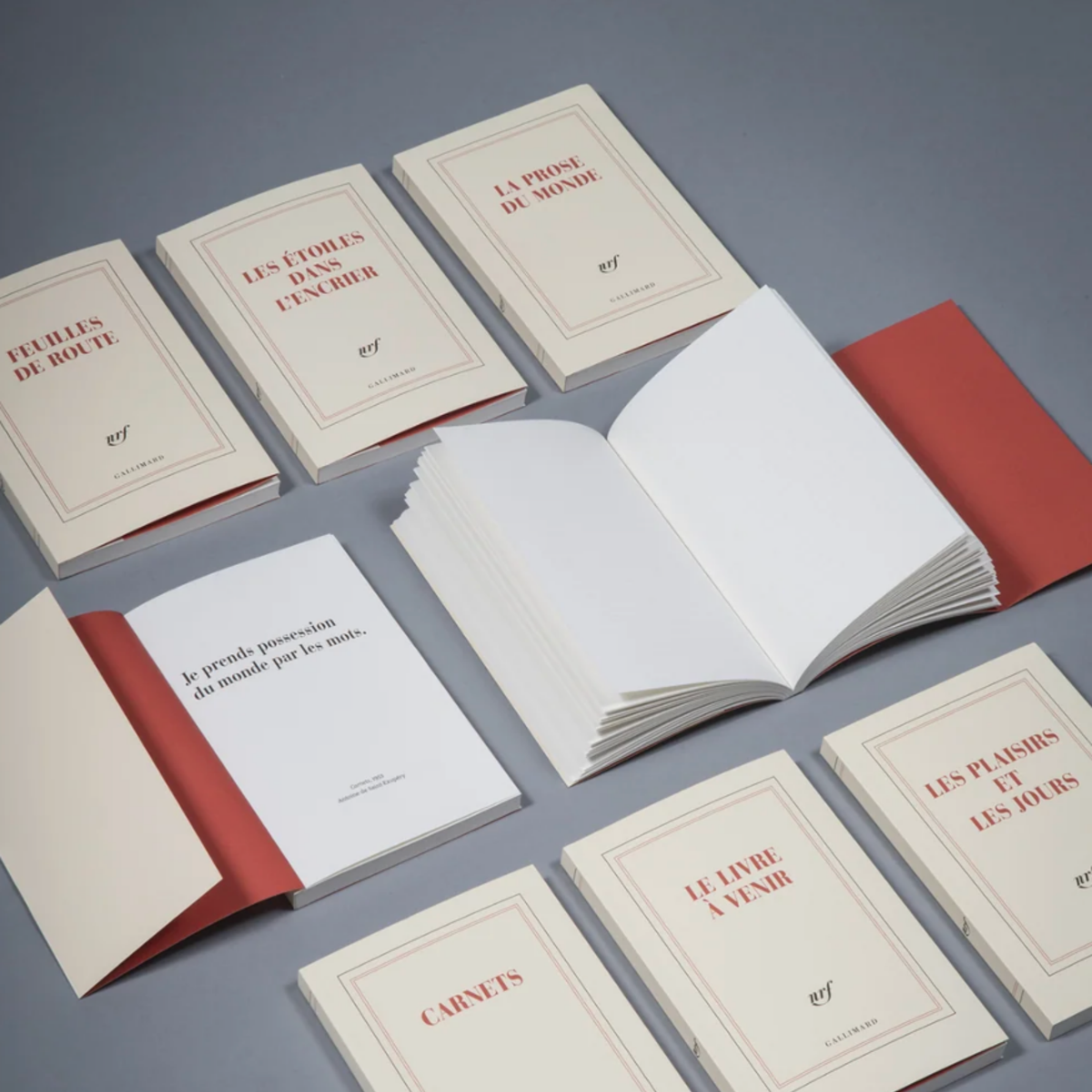 Gallimard, Carnet de poche- Le livre à venir