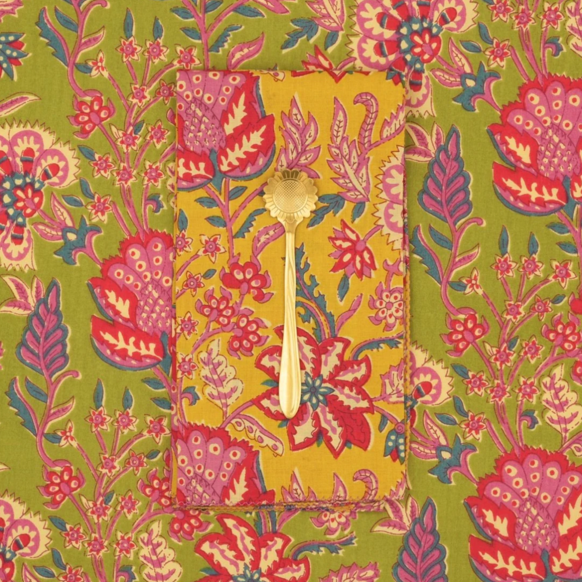 Serviette de table, Suzette à table - Dandelion Gold