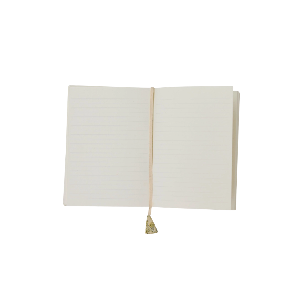 Paper Mirchi, Carnet de notes - Treillis floral crème au beurre