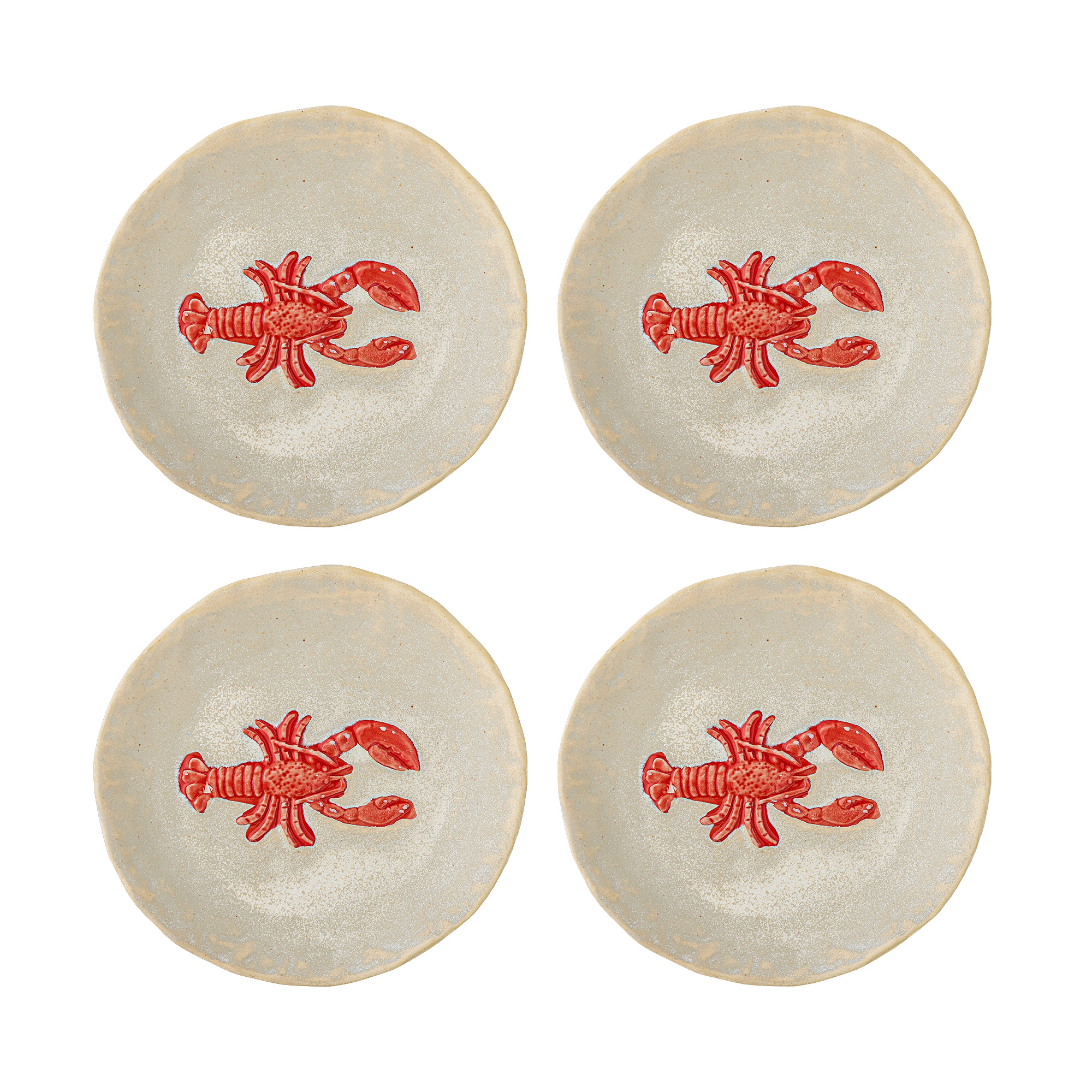 Assiette à dessert - Homard
