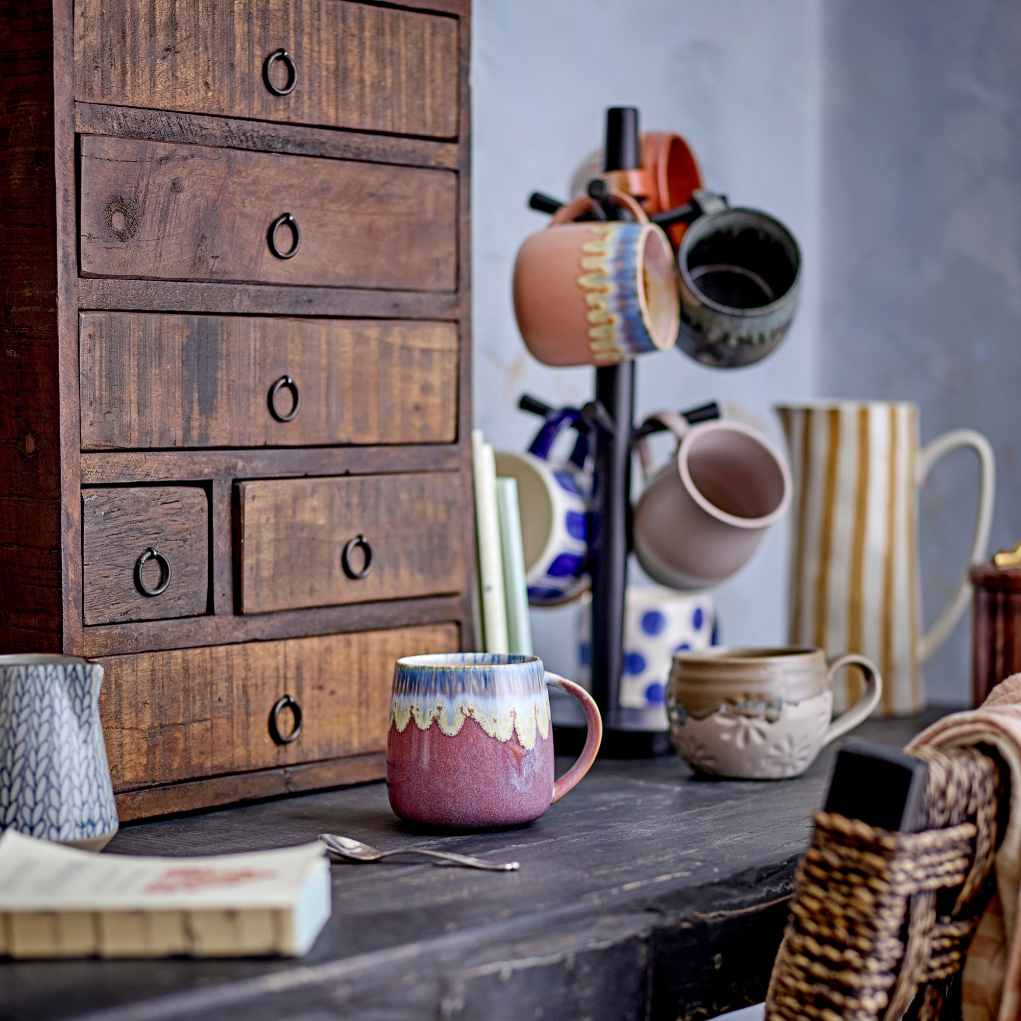 Bloomingville, Mug - Cloe - Lila