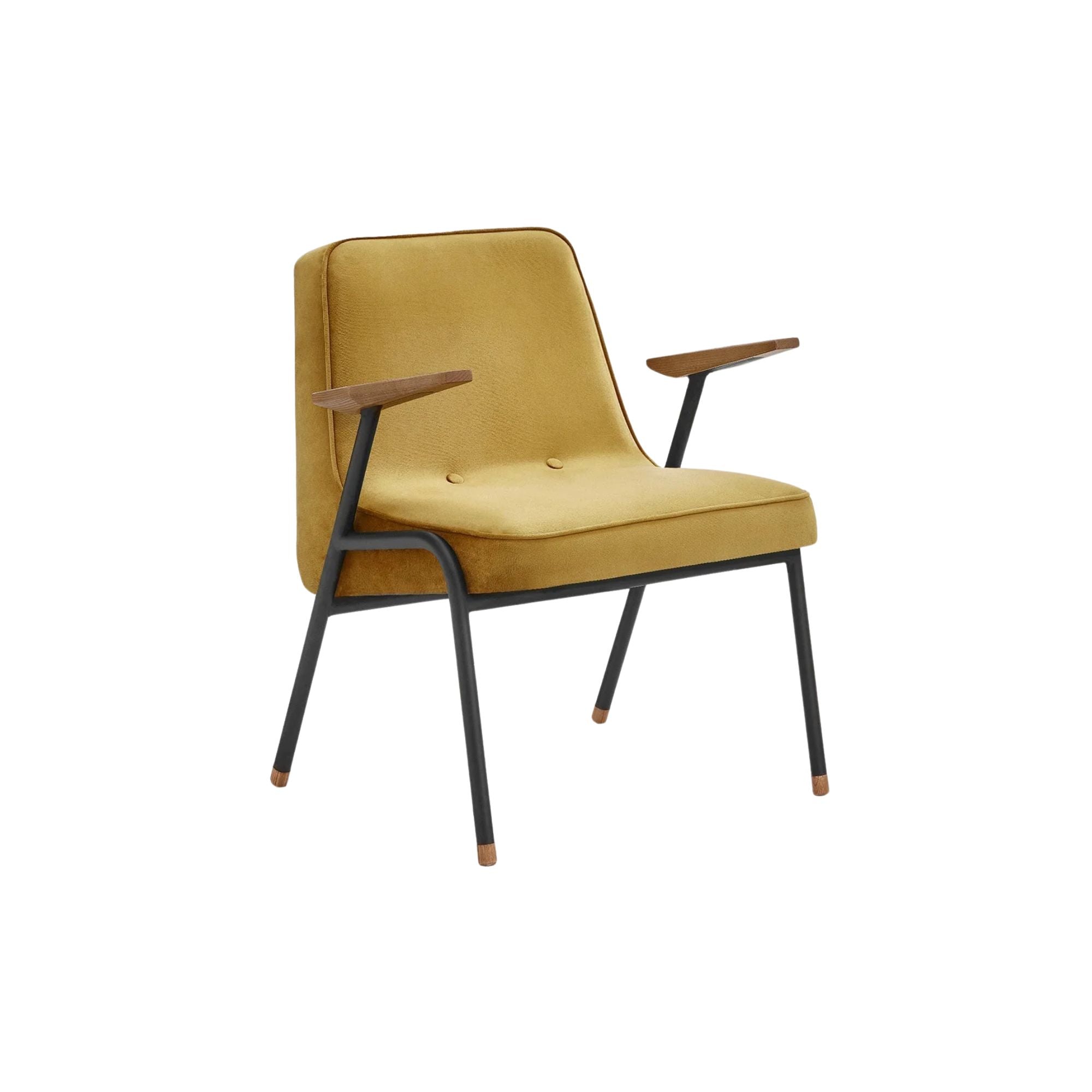 366 Concept, Fauteuil 366 Métal - Tissu Shine  Velvet