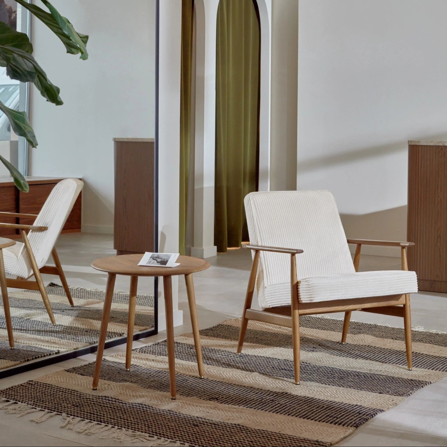 366 Concept, Fauteuil Fox - Tissu Cord