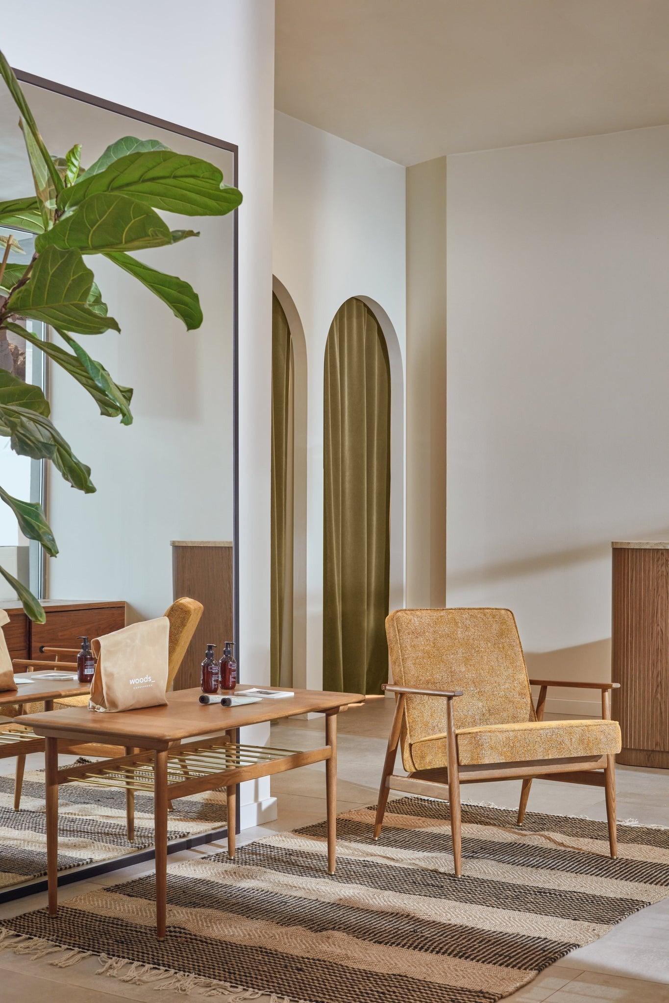 366 Concept, Fauteuil Fox - Tissu Marble