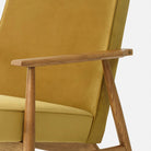 366 Concept, Fauteuil Fox - Tissu Shine Velvet