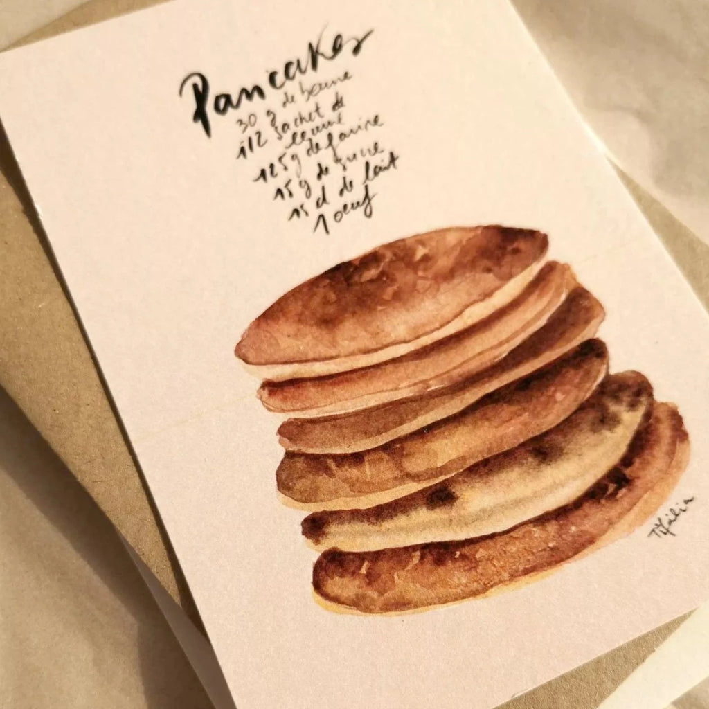 Carte Tifalia - Recette "Pancakes"