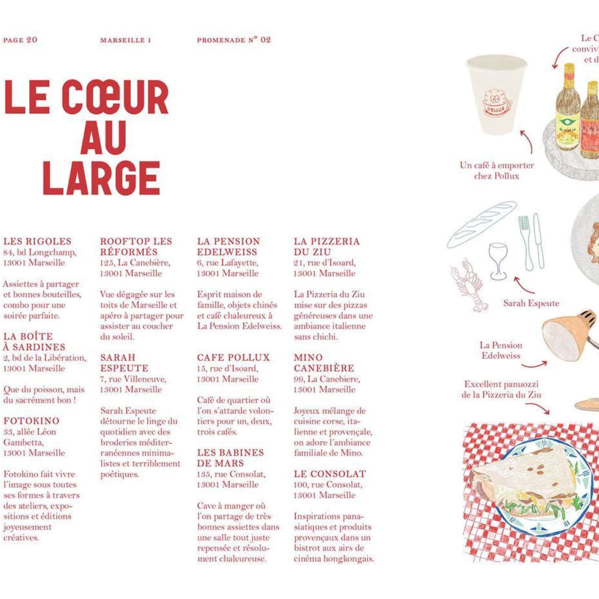 Zoé de Las Cases, Carnet d'adresse - Marseille Chéri