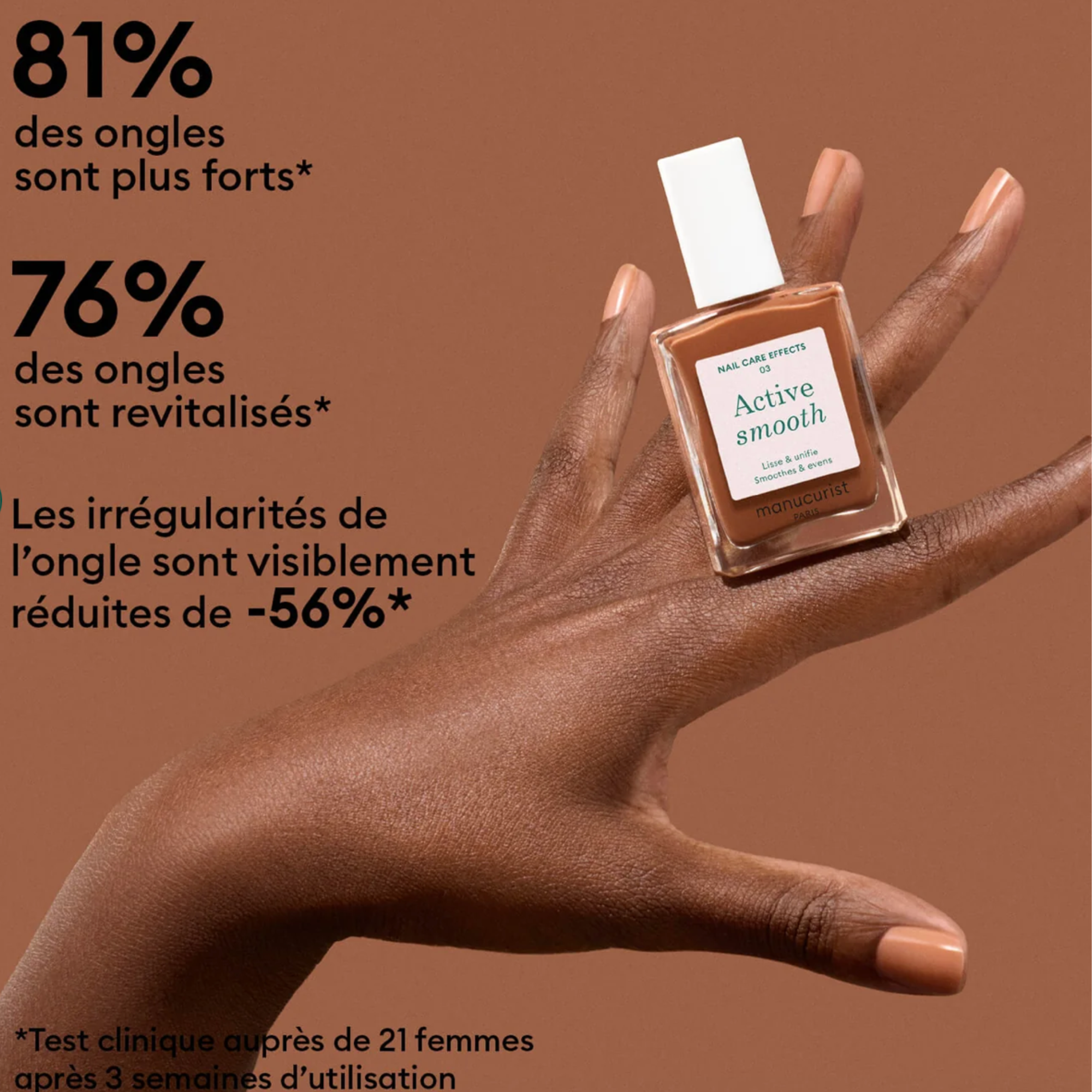 Manucurist, Vernis Active - Smooth 03