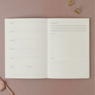 Sister Paper Co, Cahier Weekly Planner - Vagues