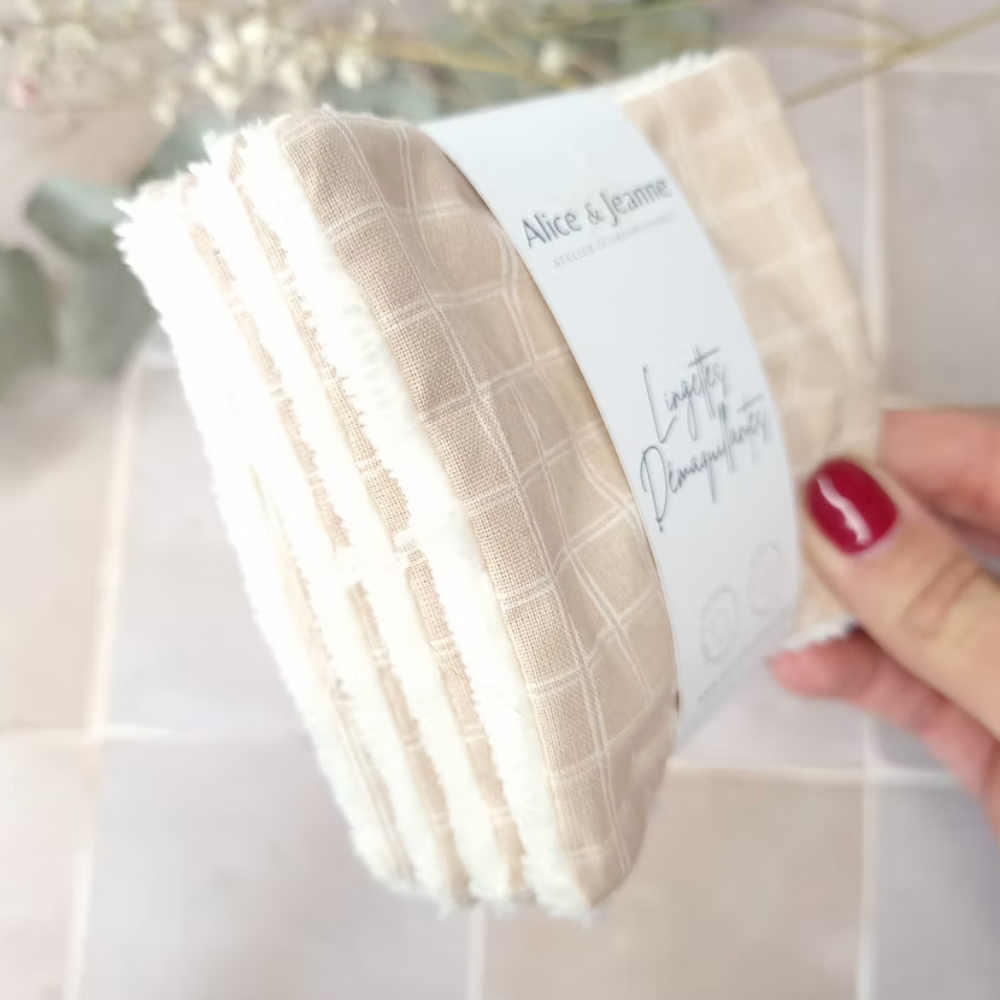 Alice et Jeanne, Lingettes démaquillantes - Mathilde