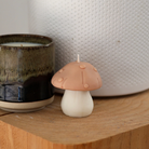 La Casa des Bougies, Bougies champignons bombé - Beige