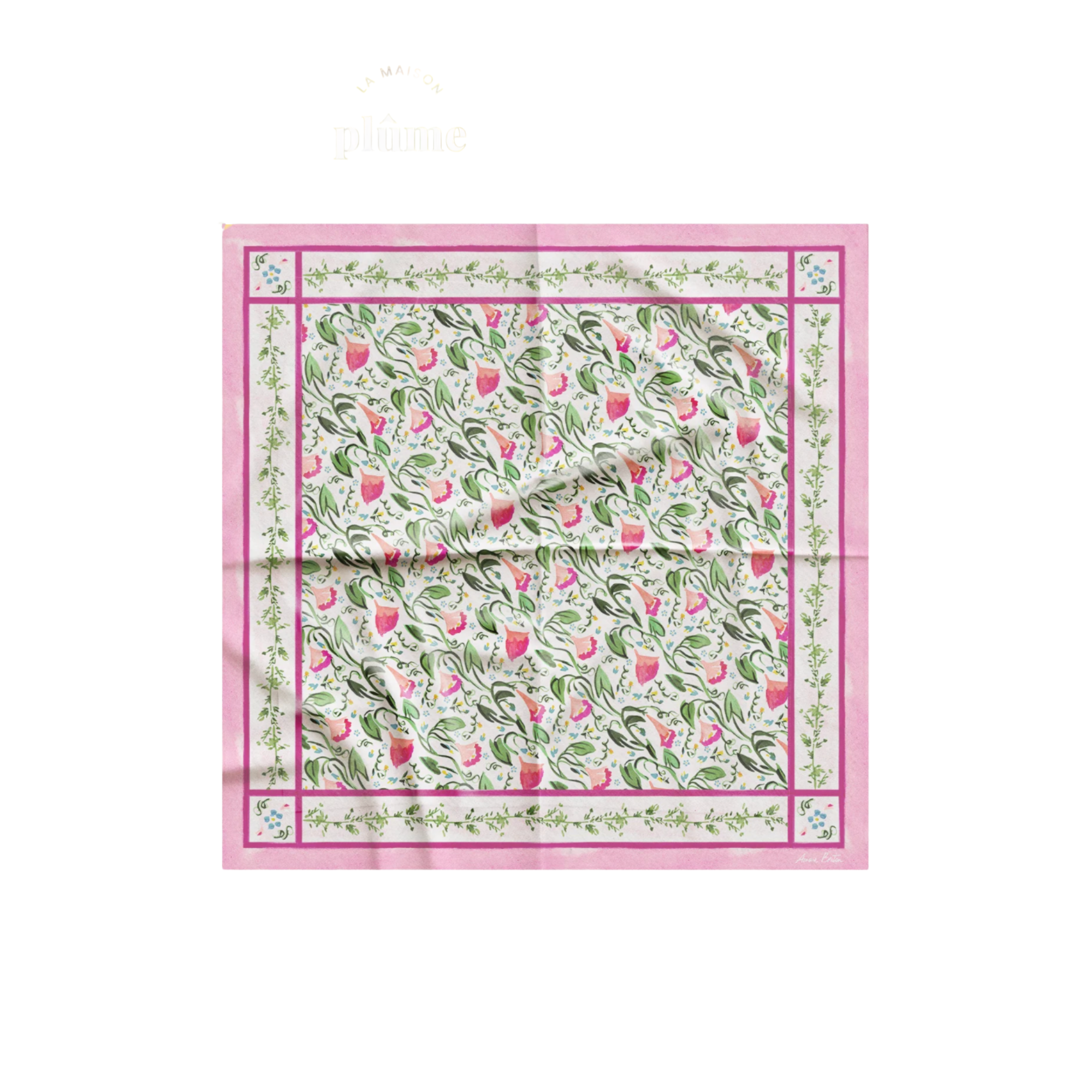 Foulard Amour Breton - Liseron