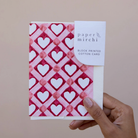 Paper Mirchi, Carte - Cœur à carreaux rouges
