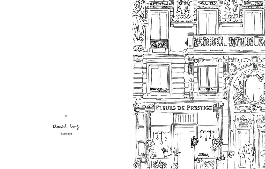 Cahier de coloriage Zoé de Las Cases - Paris