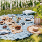 Magic Linen, Nappe en lin 150x250 - Gray Blue