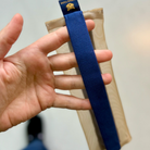 Papier Tigre, Trousse Kito - Bleu & Camel