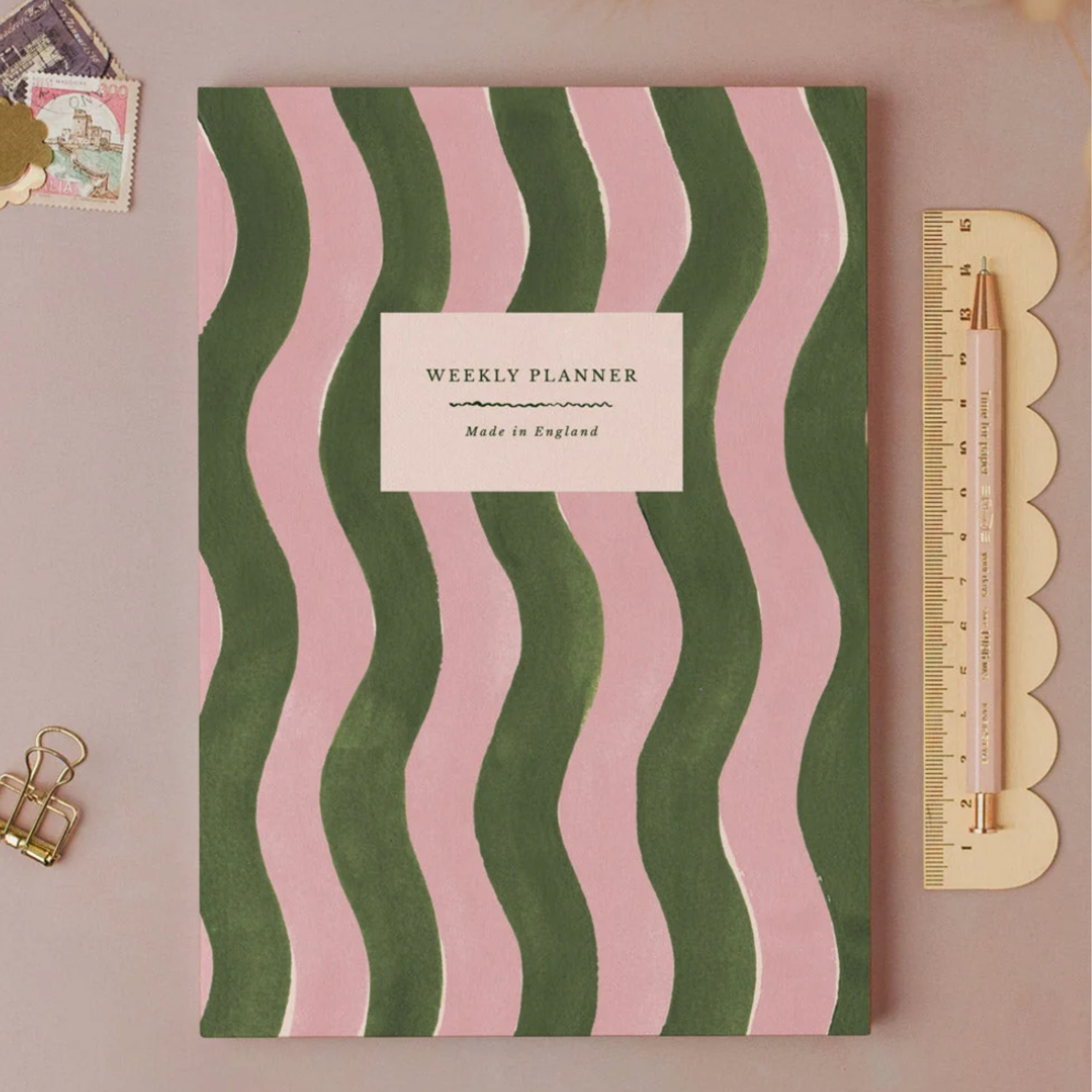 Sister Paper Co, Cahier Weekly Planner - Vagues
