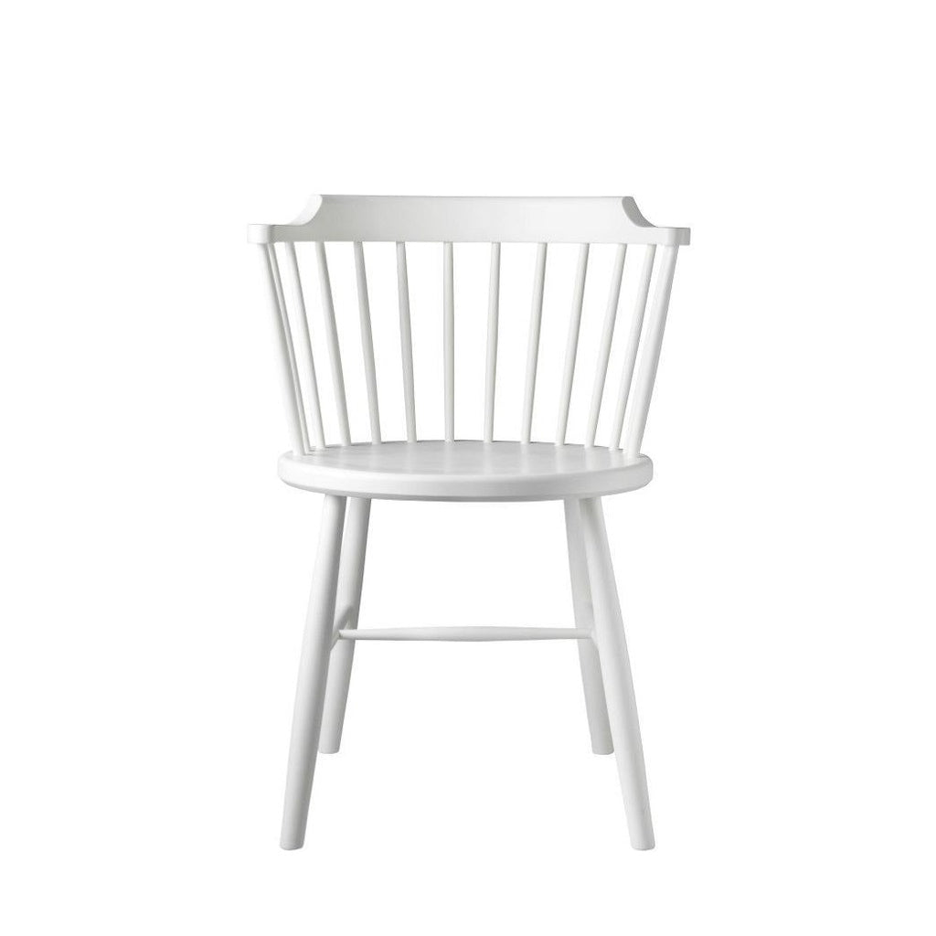 Chaise en hêtre FDB Møbler - J18 Blanc