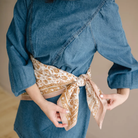 Bindi Atelier, Grand Foulard Indien - Mayli Havane
