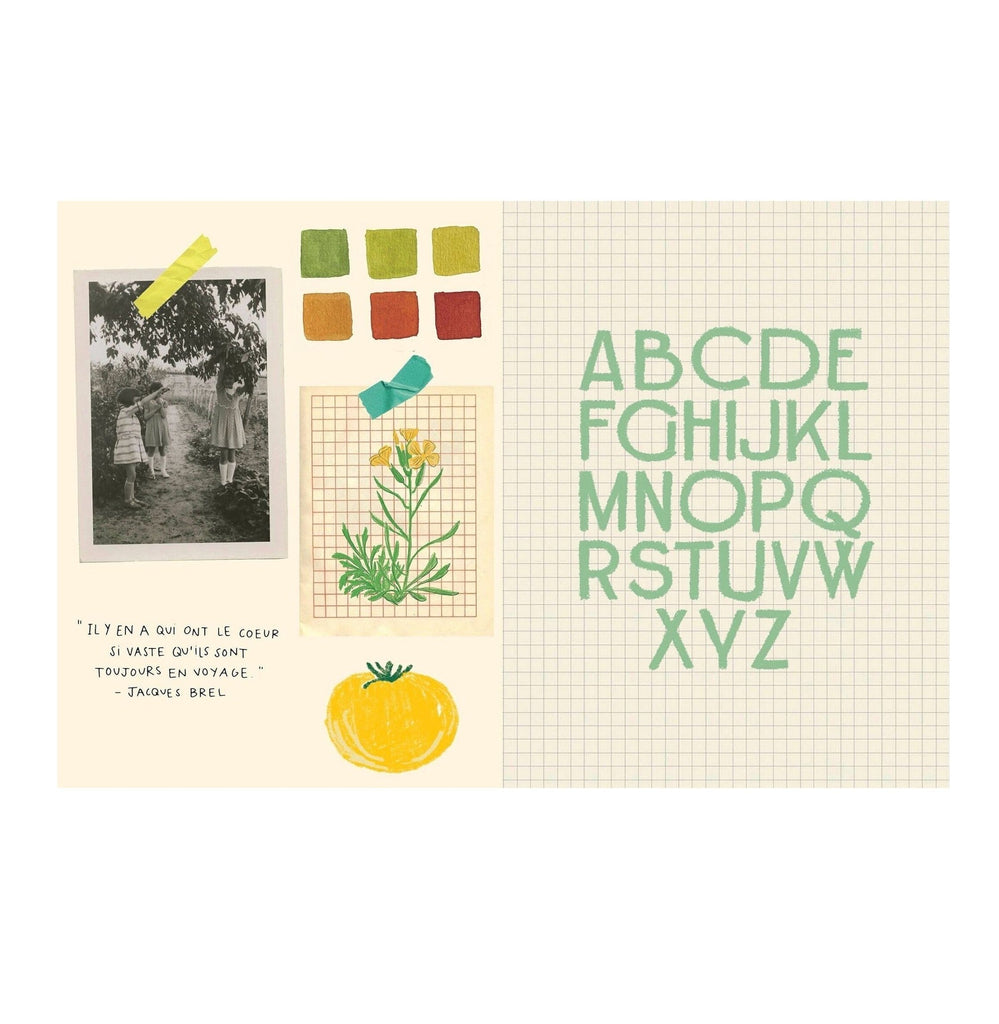 Carnet de Stickers Zoé de Las Cases - Le Bazar