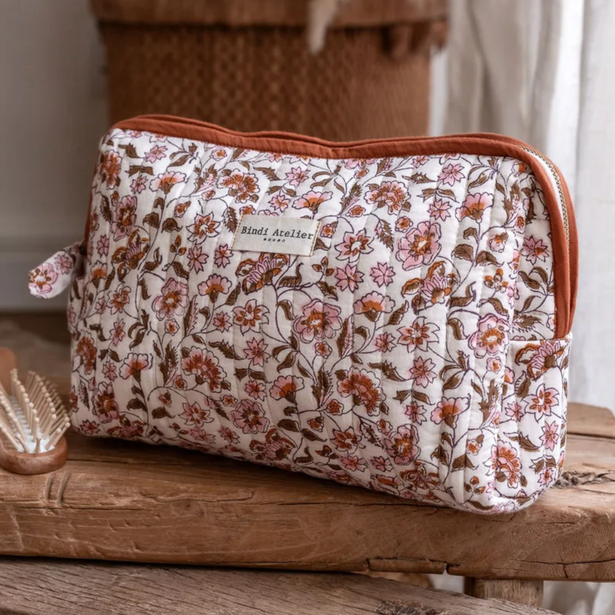 Bindi Atelier, Trousse de toilette - Edel Ambre