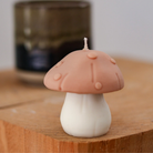 La Casa des Bougies, Bougies champignons bombé - Beige